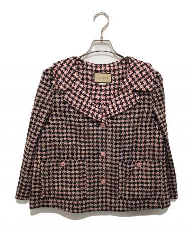 中古・古着通販】GUCCI (グッチ) ハンドトゥースジャケット 674323