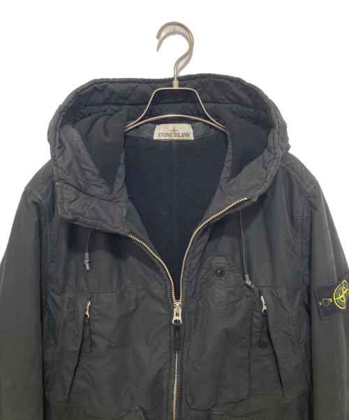 STONE ISLAND（ストーンアイランド）STONE ISLAND (ストーンアイランド) DAVID LIGHT TC WITH MICROPILE（デヴィッドライトティーシー ウィズ マイクロパイル） 731540931 ブラック サイズ:Mの古着・服飾アイテム