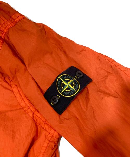 STONE ISLAND（ストーンアイランド）STONE ISLAND (ストーンアイランド) ガーメントダイ ナイロンジップアップジャケット オレンジ サイズ:XXLの古着・服飾アイテム