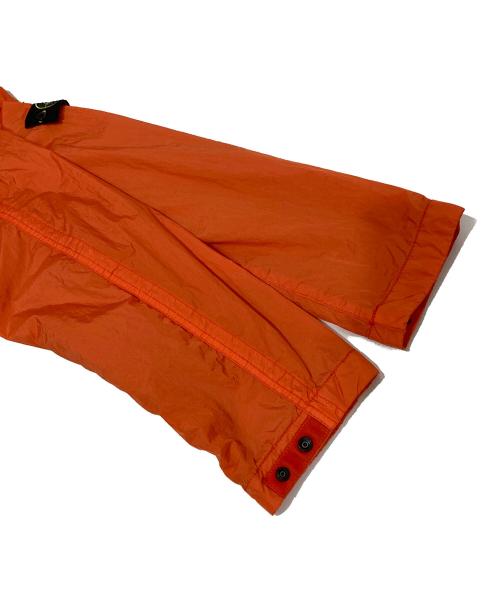 STONE ISLAND（ストーンアイランド）STONE ISLAND (ストーンアイランド) ガーメントダイ ナイロンジップアップジャケット オレンジ サイズ:XXLの古着・服飾アイテム