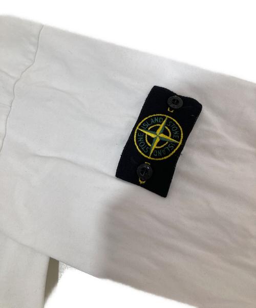 STONE ISLAND（ストーンアイランド）STONE ISLAND (ストーンアイランド) クルーネックカットソー ホワイト サイズ:XLの古着・服飾アイテム