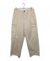 ATON（エイトン）の古着「WEATHER EASY CARGO PANTS」｜アイボリー