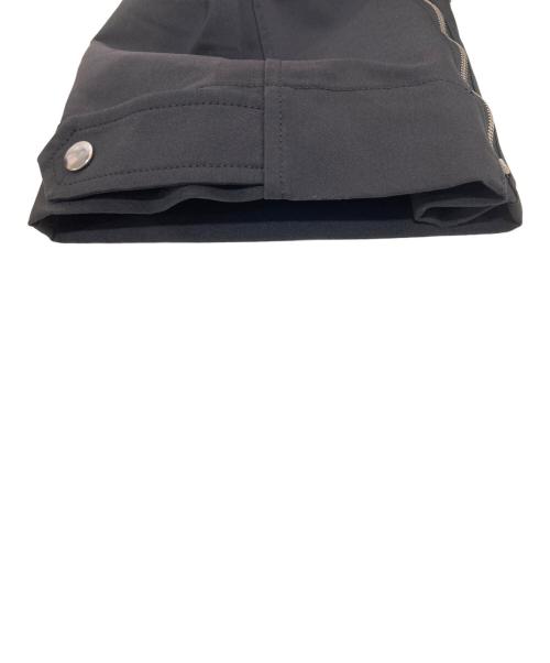 CINOH（チノ）CINOH (チノ) DOUBLE CLOTH WORK PANTS ブラック サイズ:36の古着・服飾アイテム