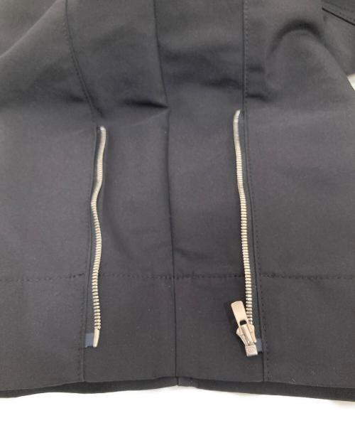 CINOH（チノ）CINOH (チノ) DOUBLE CLOTH WORK PANTS ブラック サイズ:36の古着・服飾アイテム