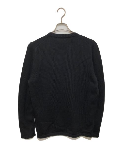 PRADA（プラダ）PRADA (プラダ) トライアングルロゴ セーター UMB049 ブラック サイズ:52の古着・服飾アイテム