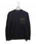PRADA（プラダ）の古着「トライアングルロゴ セーター UMB049」｜ブラック