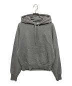 AMI Alexandre Mattiussiアミアレクサンドルマテュッシ）の古着「ハートロゴパーカー　FOODIE　USW202.747」｜グレー