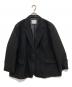 the frankie shop（フランキーショップ）の古着「オーバーサイズテーラードジャケット」｜ブラック