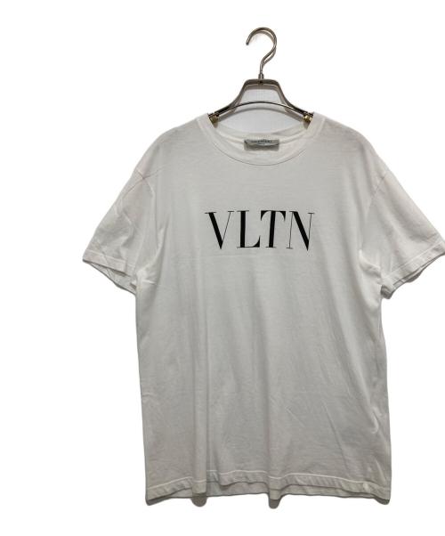VALENTINO（ヴァレンティノ）VALENTINO (ヴァレンティノ) ロゴTシャツ ホワイト サイズ:XSの古着・服飾アイテム