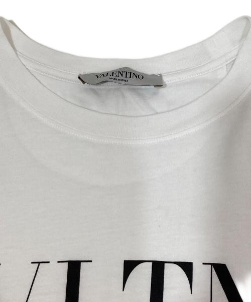 VALENTINO（ヴァレンティノ）VALENTINO (ヴァレンティノ) ロゴTシャツ ホワイト サイズ:XSの古着・服飾アイテム