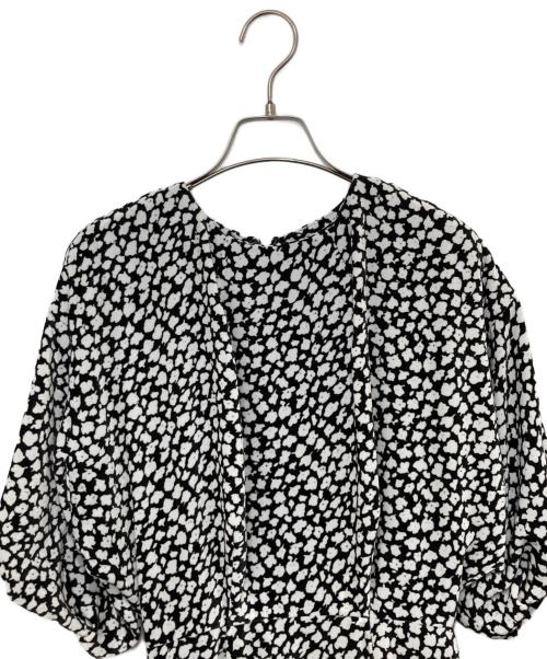 Ron Herman（ロンハーマン）Ron Herman (ロンハーマン) ベルベットプリントドレス ホワイト サイズ:XSの古着・服飾アイテム