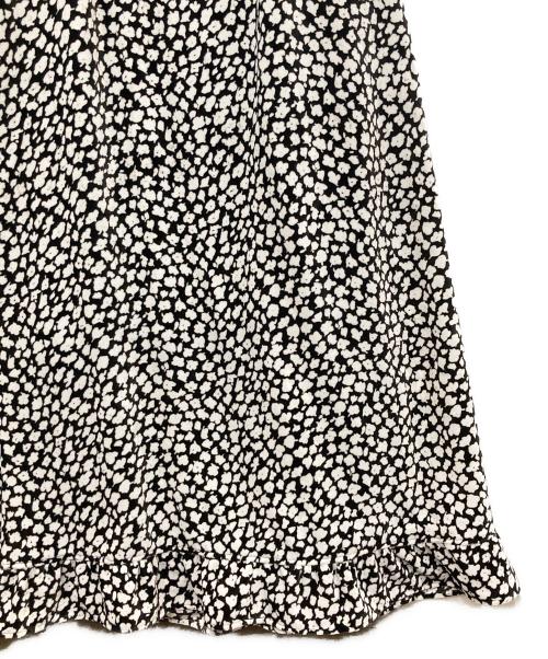 Ron Herman（ロンハーマン）Ron Herman (ロンハーマン) ベルベットプリントドレス ホワイト サイズ:XSの古着・服飾アイテム