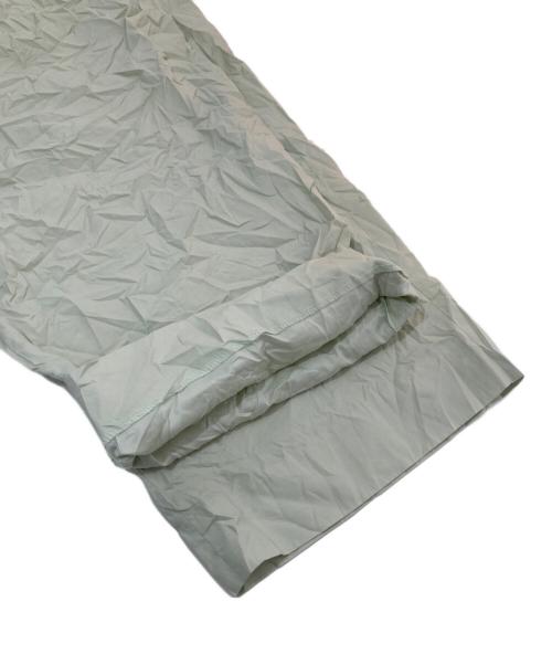 AURALEE（オーラリー）AURALEE (オーラリー) WRINKLED WASHED FINX TWILL PANTS グリーン サイズ:2の古着・服飾アイテム