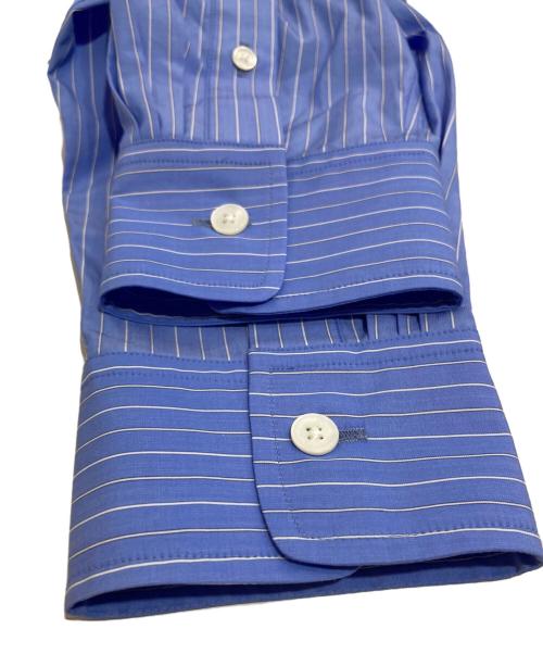 AURALEE（オーラリー）AURALEE (オーラリー) SUVIN HIGH COUNT CLOTH STRIPE ブルー サイズ:3の古着・服飾アイテム