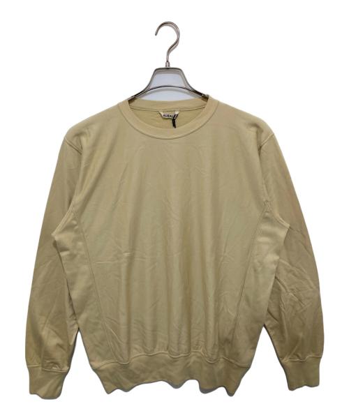 AURALEE（オーラリー）AURALEE (オーラリー) ELASTIC HIGH GAUGE SWEAT P/O ベージュ サイズ:4の古着・服飾アイテム