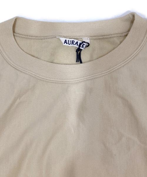 AURALEE（オーラリー）AURALEE (オーラリー) ELASTIC HIGH GAUGE SWEAT P/O ベージュ サイズ:4の古着・服飾アイテム