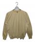 AURALEE（オーラリー）の古着「ELASTIC HIGH GAUGE SWEAT P/O」｜ベージュ