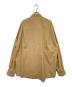 AURALEE (オーラリー) WASHED FINX TWILL BIG SHIRT ブラウン サイズ:4：17000円