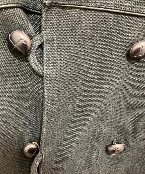 COMOLI（コモリ）COMOLI (コモリ) 20AW CANADIAN COAT（カナディアンコート）/ ショールカラーハーフコート　S03-04005 ブラック サイズ:1の古着・服飾アイテム