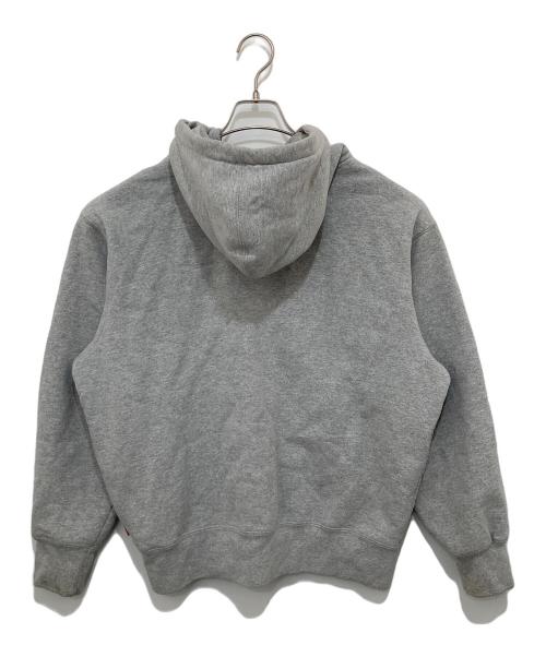 SUPREME（シュプリーム）SUPREME (シュプリーム) Supreme Small Box Facemask Zip Up Hooded Sweatshirt グレー サイズ:Sの古着・服飾アイテム