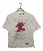 Maison MIHARA YASUHIROメゾン ミハラ ヤスヒロ）の古着「Distressed Graffiti Tee」｜ホワイト