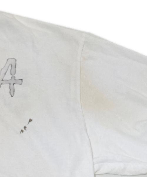 Maison MIHARA YASUHIRO（メゾン ミハラ ヤスヒロ）Maison MIHARA YASUHIRO (メゾン ミハラ ヤスヒロ) Distressed Graffiti Tee ホワイト サイズ:44の古着・服飾アイテム