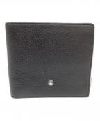 MONTBLANCモンブラン）の古着「2つ折り財布」｜ブラック