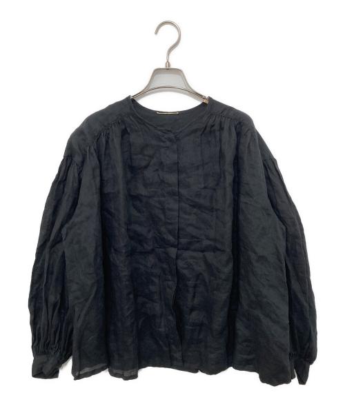 DEUXIEME CLASSE（ドゥーズィエム クラス）DEUXIEME CLASSE (ドゥーズィエム クラス) enormous ブラウス ブラック サイズ:記載なしの古着・服飾アイテム