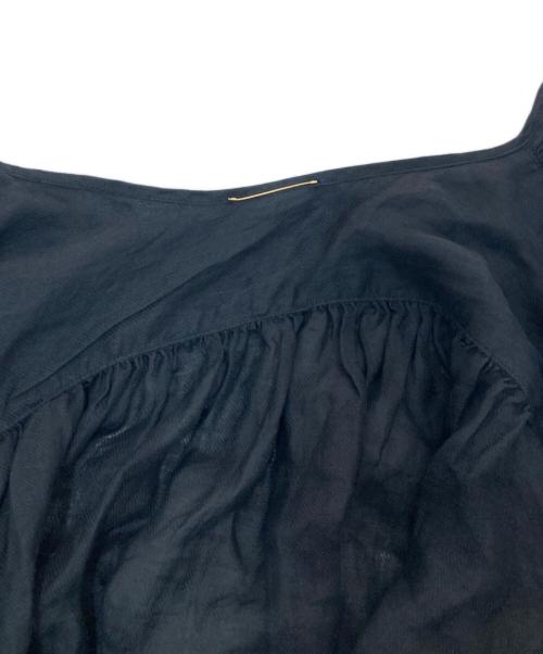 DEUXIEME CLASSE（ドゥーズィエム クラス）DEUXIEME CLASSE (ドゥーズィエム クラス) enormous ブラウス ブラック サイズ:記載なしの古着・服飾アイテム