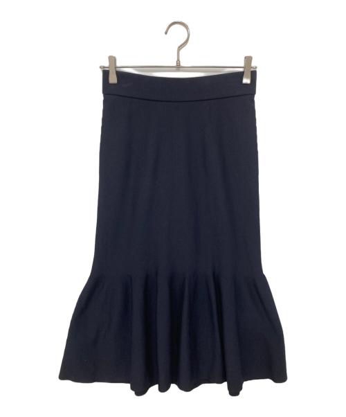 DEUXIEME CLASSE（ドゥーズィエム クラス）DEUXIEME CLASSE (ドゥーズィエム クラス) Future lily スカート ネイビー サイズ:36の古着・服飾アイテム