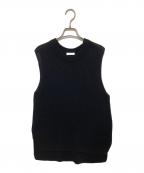 EVERYDAY I LIKE.エヴリデイ アイ ライク）の古着「Polite ニット ベスト」｜ブラック