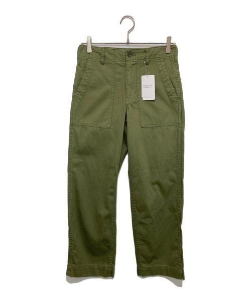 Spick and Span（スピック＆スパン）Spick and Span (スピックアンドスパン) ルーズベイカーパンツ グリーン サイズ:34の古着・服飾アイテム