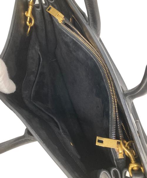 Saint Laurent Paris（サンローランパリ）Saint Laurent Paris (サンローランパリ) 2WAYショルダーバッグ サックドジュールスモール 324823 ブラックの古着・服飾アイテム