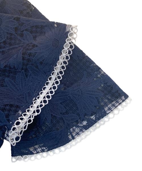 ted baker（テッドベーカー）TED BAKER (テッドベーカー) レースワンピース ネイビー サイズ:不明の古着・服飾アイテム