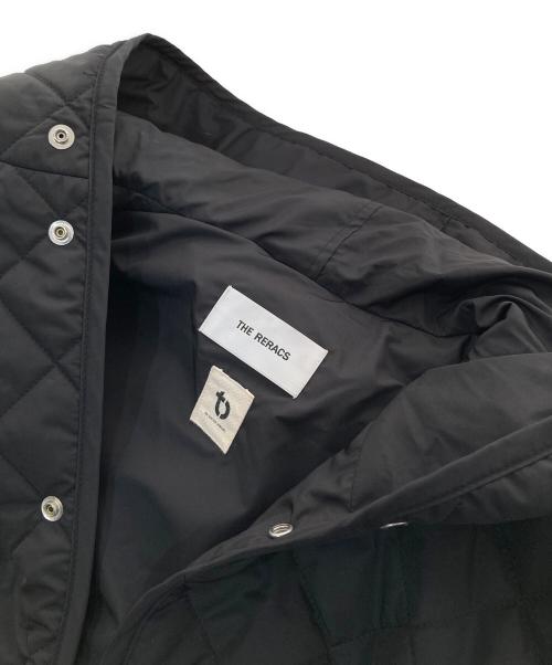 THE RERACS（ザ リラクス）THE RERACS (ザ リラクス) TO UNITED ARROWS (トゥーユナイテッドアローズ) キルティングコート 22FW-RECT-358L-UASP-J ブラック サイズ:SIZE Freeの古着・服飾アイテム