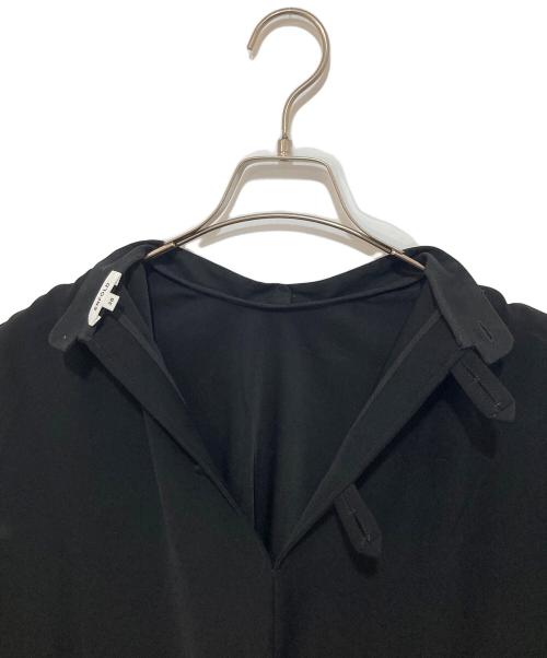 ENFOLD（エンフォルド）ENFOLD (エンフォルド) PEツイルSHスリーブプルオーバー ブラック サイズ:38の古着・服飾アイテム