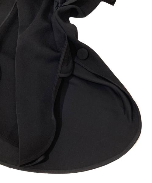 ENFOLD（エンフォルド）ENFOLD (エンフォルド) PEツイルSHスリーブプルオーバー ブラック サイズ:38の古着・服飾アイテム