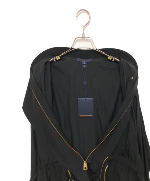 LOUIS VUITTON（ルイ ヴィトン）LOUIS VUITTON (ルイ ヴィトン) Biker Detail Silk Dress ブラック サイズ:36の古着・服飾アイテム