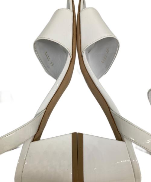 LOUIS VUITTON（ルイ ヴィトン）LOUIS VUITTON (ルイ ヴィトン) シェイクラインサンダル ホワイト サイズ:36 1/2の古着・服飾アイテム