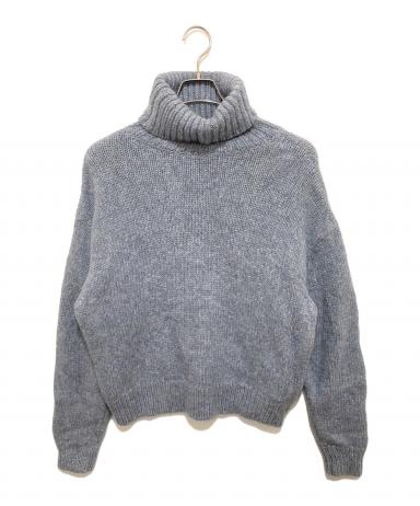 CELINE ハウンドトゥースタートルネックセーター M 中古・古着通販】CELINE (セリーヌ) トリオンフアルパカ混