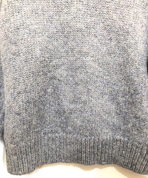 CELINE（セリーヌ）CELINE (セリーヌ) トリオンフアルパカ混 タートルネックセーター 2A89S234P ブルー サイズ:Sの古着・服飾アイテム