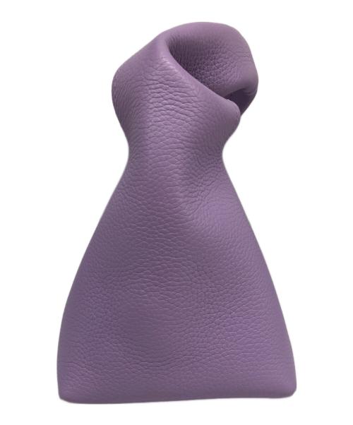 Marc by Marc Jacobs（マークバイマークジェイコブス）Marc by Marc Jacobs (マークバイマークジェイコブス) ザ レザー サック バッグ ミニ パープルの古着・服飾アイテム