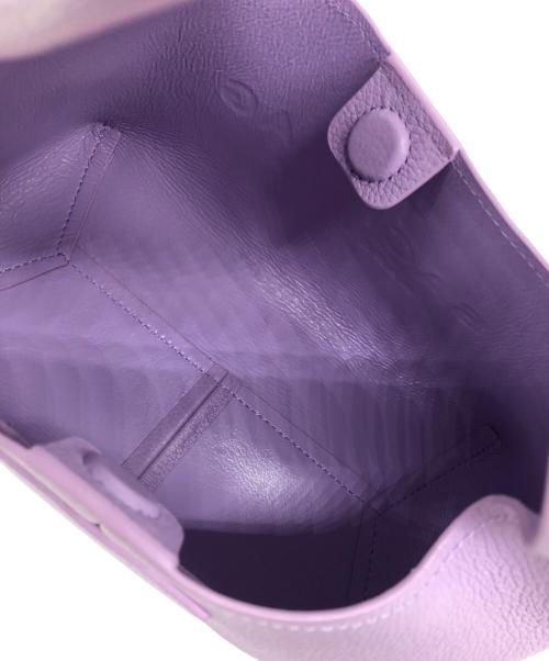 Marc by Marc Jacobs（マークバイマークジェイコブス）Marc by Marc Jacobs (マークバイマークジェイコブス) ザ レザー サック バッグ ミニ パープルの古着・服飾アイテム