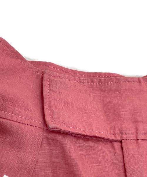 INSCRIRE（アンスクリア）INSCRIRE (アンスクリア) リネンパンツ ピンク サイズ:36の古着・服飾アイテム