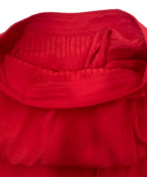 JANE SMITH（ジェーンスミス）JANE SMITH (ジェーンスミス) WRAP LONG SKIRT レッド サイズ:36の古着・服飾アイテム
