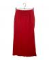 JANE SMITH（ジェーンスミス）の古着「WRAP LONG SKIRT」｜レッド