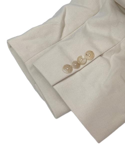 AURALEE（オーラリー）AURALEE DOUBLE CLOTH HIGH COUNT WOOL CHESTERFIELD COAT（ダブルスロスハイカウントウールチェスターフィールドコート）A24SC01RU / チェスターコート アイボリー サイズ:5の古着・服飾アイテム