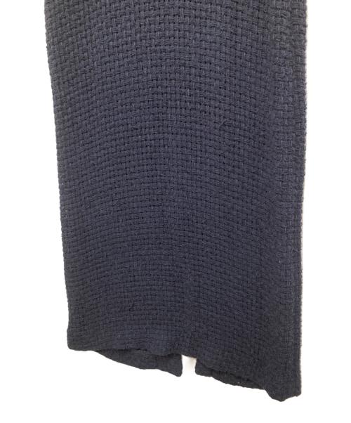 AURALEE（オーラリー）AURALEE (オーラリー) HOMESPUN SUMMER TWEED MESH DRESS ネイビーの古着・服飾アイテム