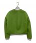 AURALEE (オーラリー) SPONGE TROPICAL WOOL NO COLLAR BLOUSON グリーン：25000円