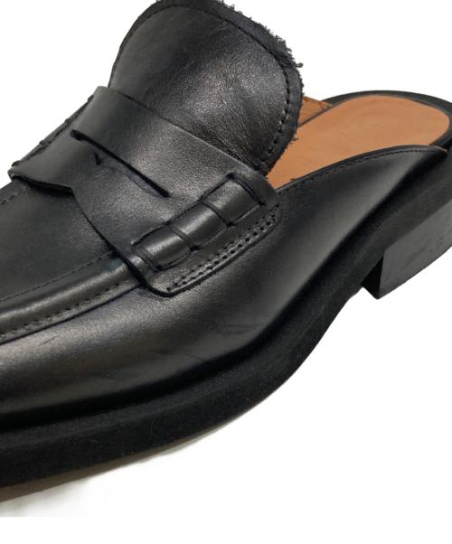 GANNI（ガニー）GANNI (ガニー) スクエアトゥローファー ブラック サイズ:36の古着・服飾アイテム